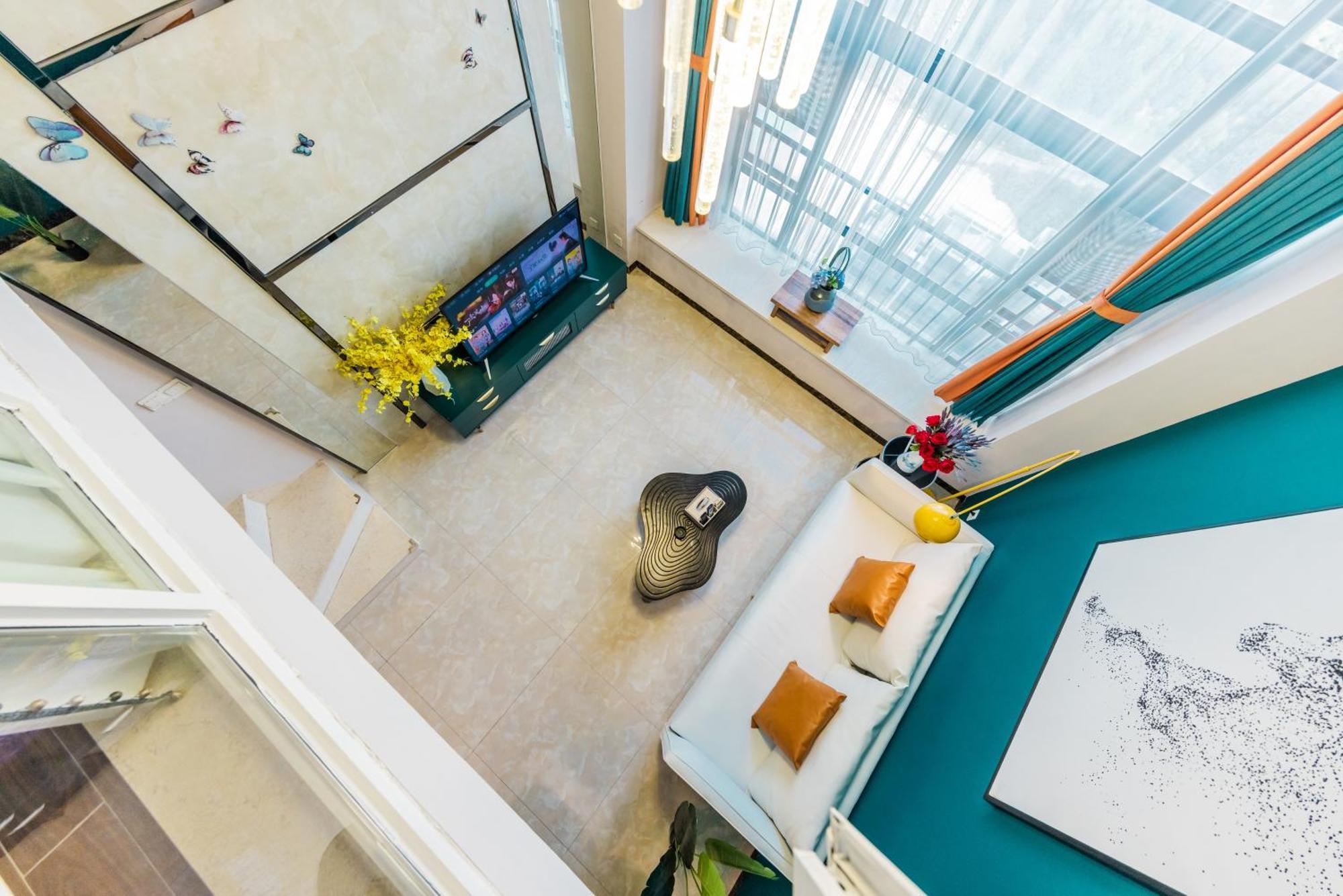 Lavendar Duplex Apartment Canton Esterno foto