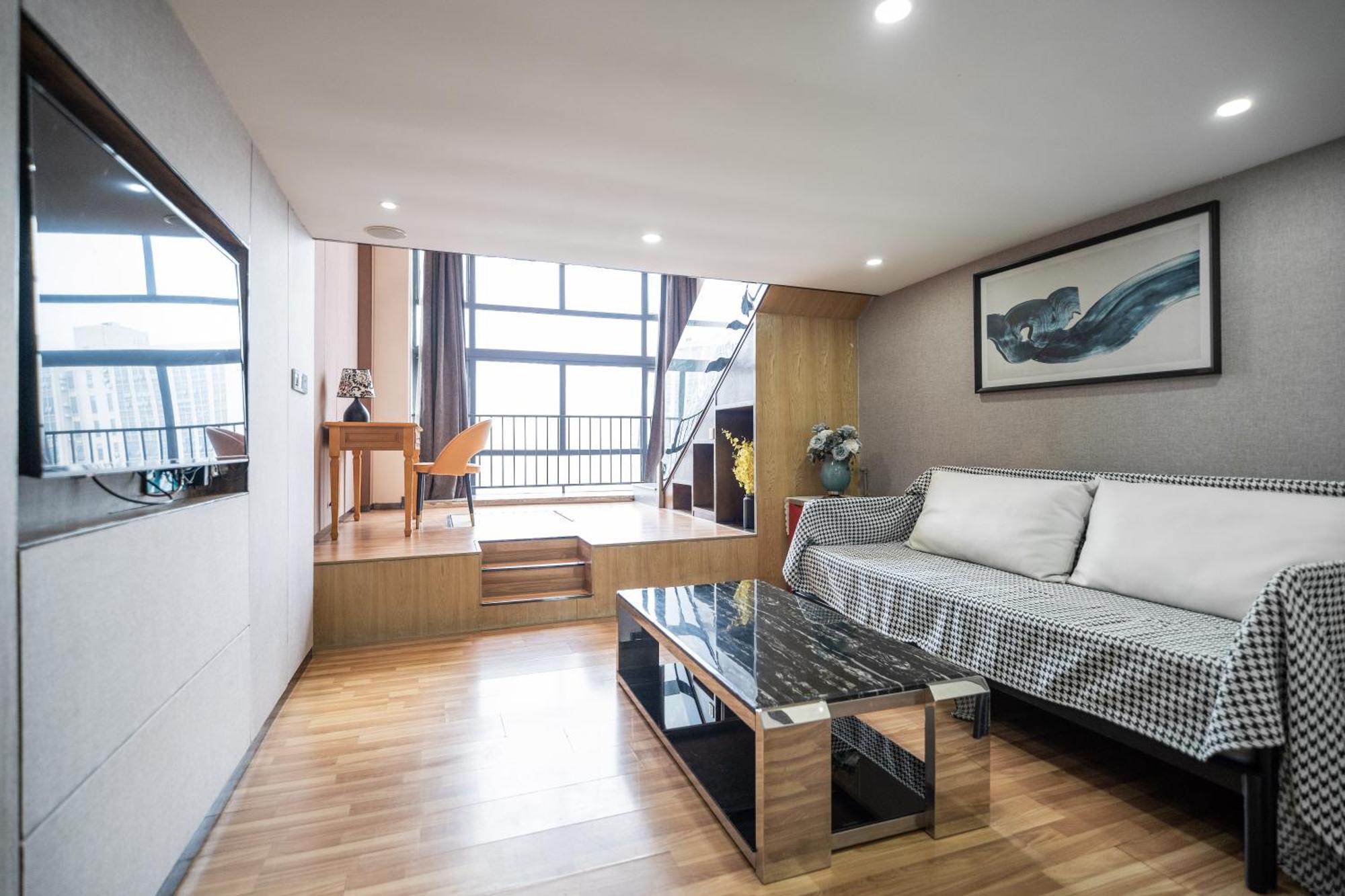 Lavendar Duplex Apartment Canton Esterno foto