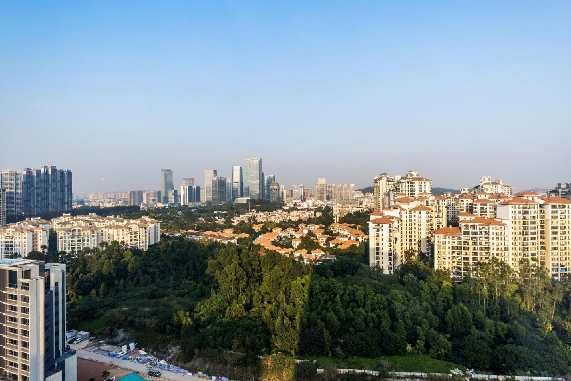 Lavendar Duplex Apartment Canton Esterno foto