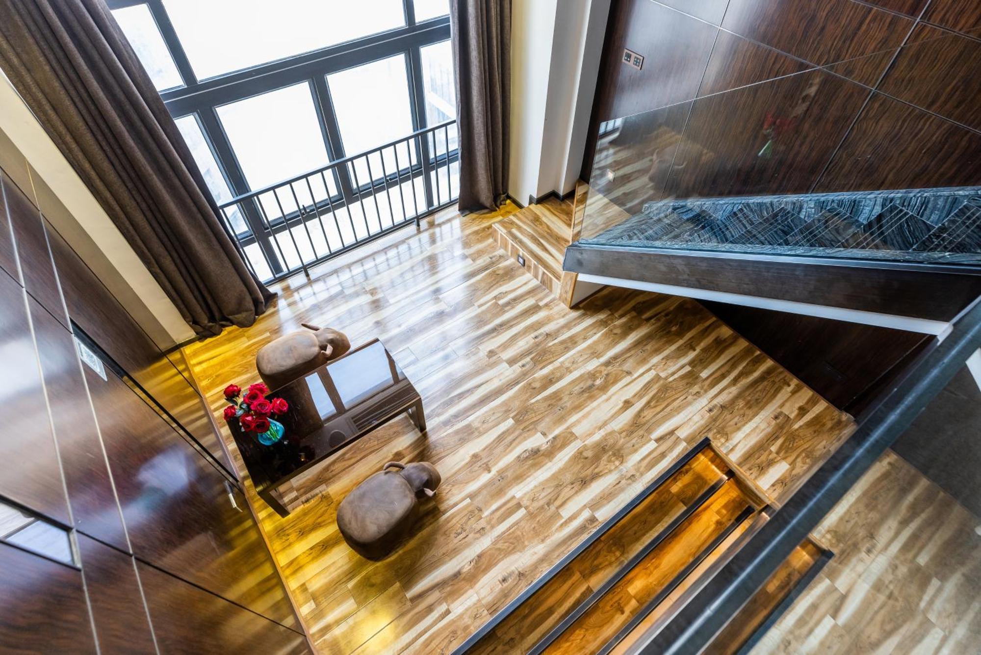 Lavendar Duplex Apartment Canton Esterno foto