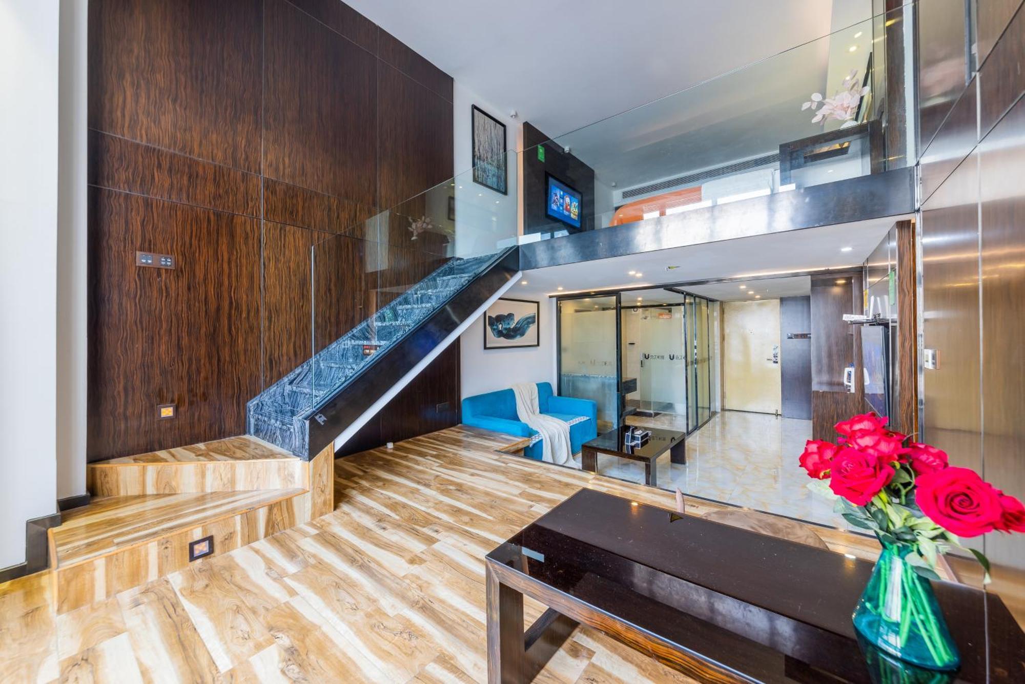 Lavendar Duplex Apartment Canton Esterno foto